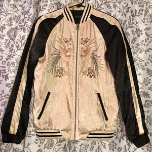 Topshop Women’s Asian bomber jacket size 4